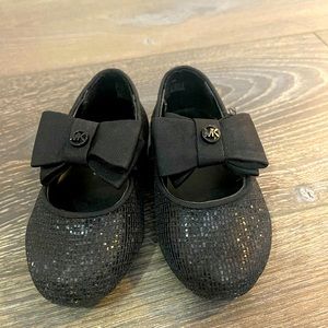 Michael Kors Black Toddler Ballerina Flat Size 5